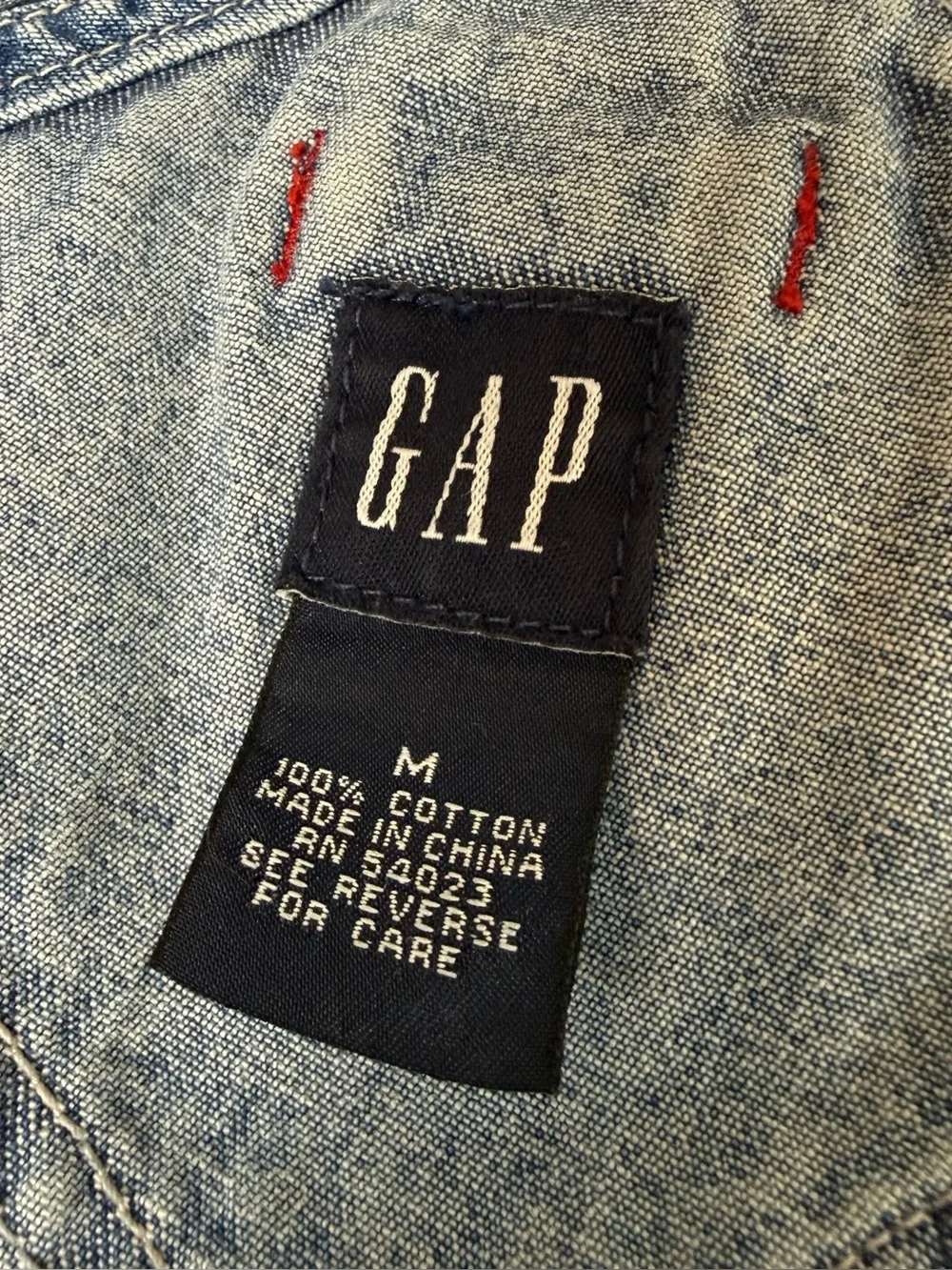 Vintage 90s Gap Denim Bibs Overalls Kids Medium Girl Boy 100% Cotton Y2K Farmer